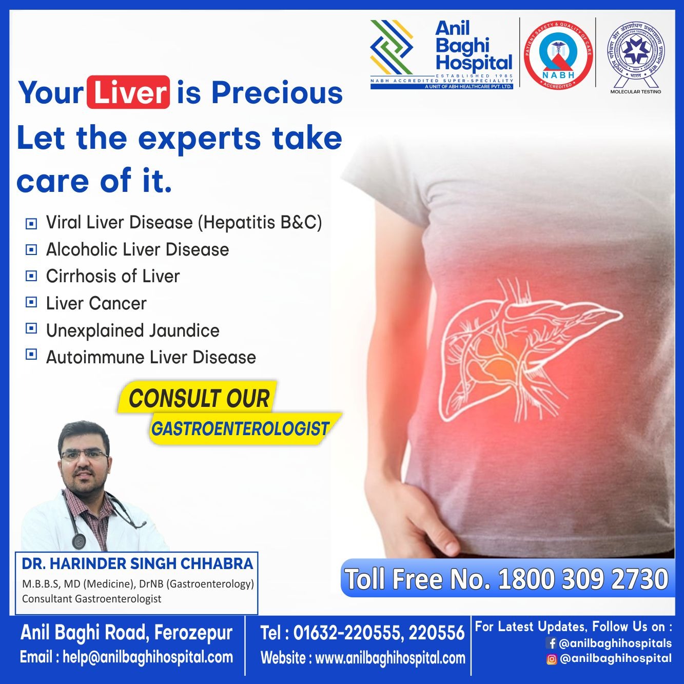 Best Treatment for Liver Disease – Anil Baghi Hospital